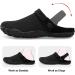Besroad Outdoor Hiking Water Shoes - Unisex Slip-on Sandals in Black - Size 11 Women/9.5 Men - Buy Online on GoSupps.com