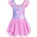 Boyoo Girls Pink Butterfly Ballet Leotard with Tutu Skirt | Ages 3-11 Years - Buy Online on GoSupps.com