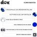 DDOXX Nylon Step-In Dog Harness - Adjustable XS Puppy Harness (Blue) - Perfect Fit for All Sizes - 1.0 x 32-44 cm - International Shipping Available - Buy Online on GoSupps.com
