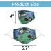 6 Pack Kids Face Mask Set | Washable, Adjustable & Breathable | Back to School Supplies Gift - Grey - Buy Online on GoSupps.com