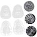 VANZACK Vegetable 4pcs Fruit Novel Shaping Buddha Shaped Cake Fruit Vegetable 3D Pumpkin Melon - Buy Online on GoSupps.com