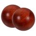 Partykindom 6 STK massage ball Hand massage devices for stress reduction Manual massage balls Handling of Muscle-Stretch balls wooden ball mahogany massage balls the ball roll handball gymnastics ball