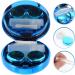 Minkissy Colored Contact Lenses Set with Case & Tweezers | Portable Travel Kit for Eye Care - Buy Online on GoSupps.com