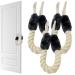 Sternen hour clamping protection for doors 3 pieces of cotton turmoil clamping protection cotton turmoil clamping protection door protection and finger protection for pets and children black