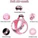 Doramio Step-In Dog Harness & Leash for Small Dogs | Reflective Breathable Safe Design | Cat Harness Available | XS Pink - Buy Online on GoSupps.com
