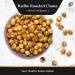 SHREGO Radhe Roasted Chana Bhuna Chana (Desi Chickpeas) 360G (2X180G) - Buy Online on GoSupps.com