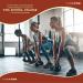 Sportaxis Kettlebell Workout Poster 40 Exercise Poses Double-Sided No Equipment Needed | Home & Gym Training (41.9 x 68.6 cm) - Buy Online on GoSupps.com