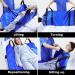 Patient Transfer Sheet & Board - Heavy-Duty Eight Handle Lifter for Overweight & Elderly - Blue 100x148cm - Buy Online on GoSupps.com