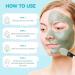 Turmeric Vitamin C Clay Face Mask Set - Dead Sea Mud, Green Tea, Oil Control for Acne - 2.5 OZ - Men & Women - Buy Online on GoSupps.com