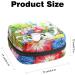 Period Bag Sanitary Napkin Storage Pouch | Travel Makeup Bag with Welcome Butterfly Flowers Birds Design - Buy Online on GoSupps.com