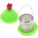 ABOOFAN 4pcs Tea Strainers for Loose Tea Creative Tea Strainer Tea Making Gadget Creative Tea Infuser Silicone Reusable Tea Infuser Spices Balls Strainer Cute Silica Gel Diffuser 9x5cmx4pcs Assorted Colorx4pcs - Buy Online on GoSupps.com