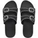 Coface Women's Arch Support Slide Sandals for Plantar Fasciitis Relief - Black, Size 10 - Buy Online on GoSupps.com