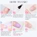 Gelike EC Mini LED Nail Lamp - Portable USB Nail Dryer for Travel - UV LED Light for Gel Nail Art - DIY Manicure at Home - Buy Online on GoSupps.com