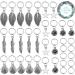 Shop Lurrose 35 Pieces Hair Braid Rings - Metal Dreadlocks Hair Beads for Men & Women | Stylish Braiding Hair Accessories (Silver) - International Shipping Available - Buy Online on GoSupps.com