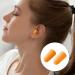 Buy Foam Ear Plugs for Noise Reduction | Super Soft Reusable Silicone Ear Plugs for Sleeping | Orange Quiet Ear Plugs Worldwide Shipping - Buy Online on GoSupps.com