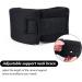 Soft Foam Neck Brace - Adjustable Cervical Collar for Neck Pain Relief - Medium Size (13.3-15.7 Inch) - Black - Buy Online on GoSupps.com