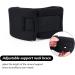 Adjustable Soft Foam Neck Brace for Sleeping - Relieves Neck Pain - Black (L, 2.5 Depth) - Buy Online on GoSupps.com