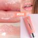 Glossy Plumping Lip Gloss | Clear Glitter | Hydrating Lip Glow Oil - Long Wear, Non Sticky & Sparkly - Shiny Jelly Lip Gloss for Women - Buy Online on GoSupps.com