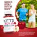 Keto ACV 20 Gummies with Apple Cider Vinegar - Vegan Non GMO Ketosis Supplement (1 Pack) - Buy Online on GoSupps.com