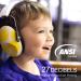 Designer Muted Hearing Protection for Kids - Adjustable Ear Muffs from Toddler to Teen, Aero Gray - Buy Online on GoSupps.com