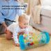 GXHONG Baby Crawling Roller Toy - Inflatable 42x22cm for Infant Motor Skills & Coordination 6 Months+ Yellow - International Shipping Available - Buy Online on GoSupps.com