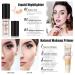 Complete Makeup Kit: 12 Color Eyeshadow Palette, 5PCS Brush Set, Eyebrow Pencil, Eyeliner & Mascara, Contour Foundation Stick, Primer, Highlighter - Includes Cosmetic Bag - Buy Online on GoSupps.com