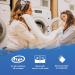Travel Laundry Detergent Sheets | Plant-Based Eco Soap for Handwashing & Machine | High-Efficiency Free & Clear Fresh Scent | 50 Count (100 Loads - Buy Online on GoSupps.com