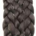 Shop Tess Braids Extensions 60 cm - Jumbo KanCalon Gray Hair Braids for Box Braids - 100g Bundle - Buy Online on GoSupps.com