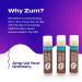 Zum Vanilla Kiss Stick (Pack of 3) - Organic Lip Balm with Sunflower Seed Oil, Shea Butter, and Vitamin E 0.15 oz - Buy Online on GoSupps.com
