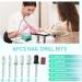 ALLE S Electric Nail Drill Kit - Portable USB Powered with 20000 RPM, 6 Bits & 106 Bands - Green - Buy Online on GoSupps.com