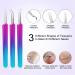 Acne Needle 10pcs Kit Stainless Steel Blackhead Remover Beauty Face Pimple Comedone Extractor Needle Clip Pore Cleaner (Color : Colorful 10pcs) - Buy Online on GoSupps.com