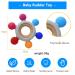 Arudyo BPA-Free Silicone Baby Teething Ring Toy | Ocean Gripping Ring & Nursing Accessory - Buy Online on GoSupps.com