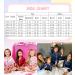 SWOMOG Kids Silk Pyjamas Set | Short Sleeve Satin PJs for Boys & Girls | Button-Down Silky Nightwear for Children & Teens | Age 4-16 | Grapefruit - Buy Online on GoSupps.com