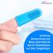 Buy Wellsamed Finger Toothbrush for Babies - Gentle Cleaning for First Milk Teeth - Blue 1 Pack - Buy Online on GoSupps.com
