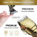 FADEKING Professional Hair Clippers and Trimmer Set - Cordless LCD Display Barber Clippers for Men - Rechargeable Beard T Outliner Trimmers - Haircut Grooming Kit (Golden/Gold) - Buy Online on GoSupps.com