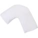 DMI Body Pillow  Side Sleeper Pillow and Pregnancy Pillow with Contoured Support to Eliminate Neck  Back  Hip  Joint Pain and Sciatica Relief with Removable Washable Cover  Firm  U Shape Neck Pillow Half Body Pillow - Buy Online on GoSupps.com