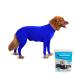 Shed Defender Body Suit for Dogs - Original anti Shedding Shirt Reduce Dog Hair Dog Onesie Surgery Recovery Suit Anxiety Calming Car Seat Cover E -Collar Hot Spots Jumpsuit (Royal Blue XXL) XXL (39 - 59kg) Royal Blue