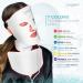 Nourished Bodynskin LED Light Therapy Face & Neck Mask - 7 Colors Red & Blue - Anti-Aging Rejuvenation for Wrinkles - Buy Online on GoSupps.com