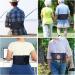 Kabandn Decompression Back Belt for Men and Women - Lumbar Traction Device for Lower Back Pain Relief (29-49 inch) - Blue - Buy Online on GoSupps.com