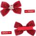 FOMIYES 4 Pairs Bow Tie Christmas Photo Prop Ponytail Holder Christmas Bow Hair Clips Christmas Bows Headwear Kids Hair Accessories Hair Ties Toddler South Korea Fabric Short Hair - Buy Online on GoSupps.com