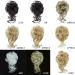 Messy Bun Hair Piece for Women Messy Bun Hair Piece Scrunchie Tousled Updo Hair Extensions Bun with Rubber Band Curly Wavy Ponytail Extensions Synthetic Chignon for Women Girls Fake Hair Accessories 2-33 - Buy Online on GoSupps.com