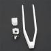 Teeth Brace Decoration Brass Hip Hop False Tooth Convenient Wear for Daily Use for Party(Silver) - Buy Online on GoSupps.com