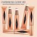 PASNOWFU Contour Beauty Wand 3Pcs Set - Coral Pink and Pea Face Concealer Highlighter Stick | Waterproof Long-lasting Blush Pen with Soft Cushion Applicator for Smooth Matte Finish - Buy Online on GoSupps.com