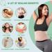 Reusable Castor Oil Packaging Wrap with Button & Adjustable Band - Leak Prevention for Waist & Neck - Buy Online on GoSupps.com