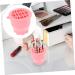 IWOWHERO Retractable Silicone Scrub Cup Drying Rack Brush Cleaning Cup Eyeshadow Brush Cleaner Bowl Makeup Tool Cleaner Brush Rinsing Bowl Brush Cleaning Tool Washer Makeup Brush Silica Gel 9.20X9.20X8.60CM Pink - Buy Online on GoSupps.com