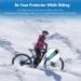 Waterproof E-Bike Battery Protective Cover | Reflective & Cold-Resistant Covers for 28-34 cm Batteries | Extend Lifespan | Dustproof EBike Accessories - Buy Online on GoSupps.com
