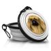 Pekingese - foldable portable drinking bowl with carabiner for on the go. Food bowl pet bowl. Handy and unique.