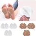 Front Pad Thickened Half Yard Pad High Heels Pad Female Summer Front Foot Pad Half Pad 3 Pairs Callous Remover for Feet (White One Size) One Size White - Buy Online on GoSupps.com