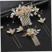 minkissy 6 Sets Hair Accessories Hair Comb Rhinestone Wedding Hair Bridal Headpieces for Wedding Floral Decorations Pearl Headpiece Bridal Headpiece for Wedding Bride Fairy Zinc Alloy Wig - Buy Online on GoSupps.com