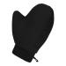Moufle Autobronzant Sans Soleil - Moufle Autobronzante Sans Mouchoir Doux et Portable pour Peau Sensible Femmes Hommes - Utilisation sur Mains Dos Jambes Corps - Maison Voyage Salle de Bain Noir